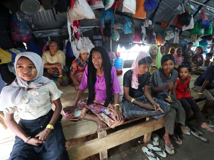 Kondisi Imgran Rohingya di Kamp Penampungan Aceh Timur
