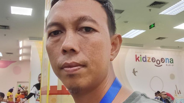 M Nopandi (37) alias Endik karyawan pempek di Palembang hilang sepekan usai pulang kerja