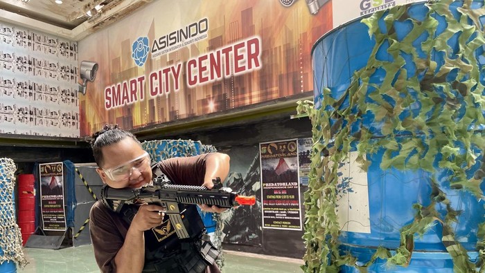 Main Tembak-tembakan di Predatorland Airsoft