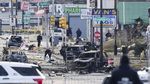 Penampakan Puing-puing Pesawat yang Jatuh di Philadelphia