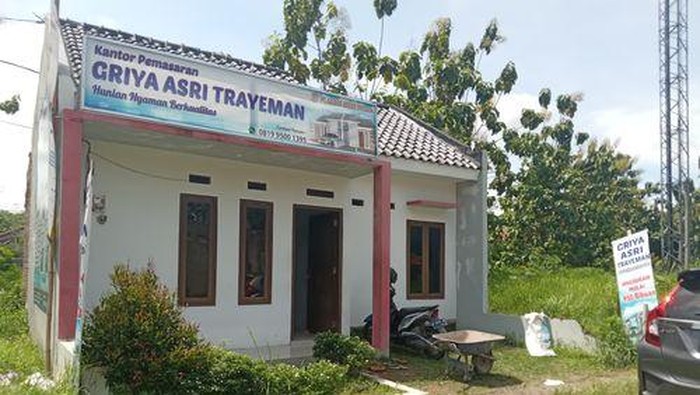 Penampakan Rumah Griya Asri Trayeman