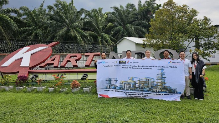 detikcom mendapat kesempatan mengunjungi abrik ban Hankook di Cikarang, Jawa Barat, Rabu (11/7/2018).