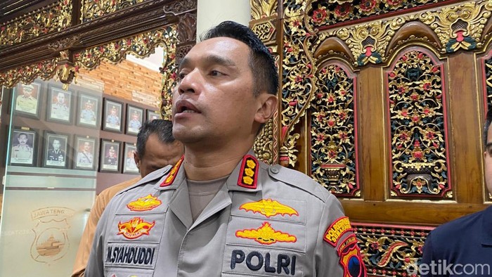 Kapolrestabes Semarang Kombes Muhammad Syahduddi di Polrestabes Semarang, Kecamatan Semarang Selatan, Minggu (2/2/2025).