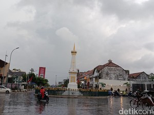 Prakiraan Cuaca DIY Hari Ini: Hujan Lebat Disertai Petir di Seluruh Wilayah