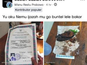 Ijazah yang Jadi Bungkus Lele Bakar Akhirnya Kembali ke Pemiliknya