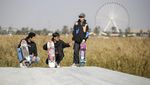 Antusiasme Anak Muda Jajal Skatepark Pertama di Baghdad Irak