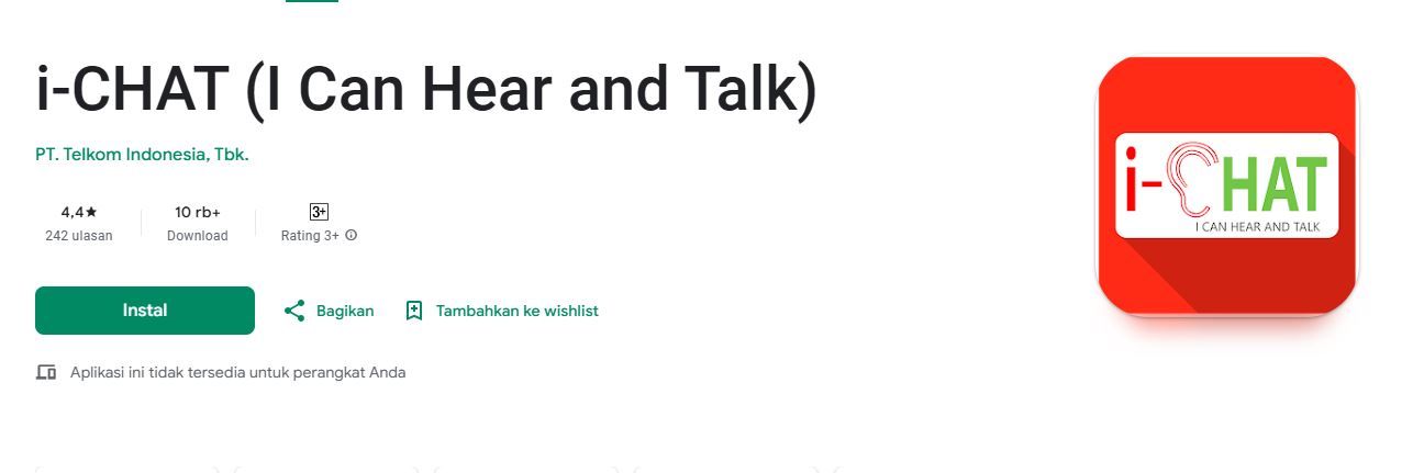Aplikasi I-Chat Aplikasi I-Chat