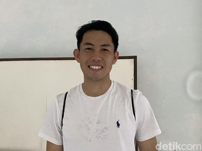 Bek PSIM Jogja, Yusaku Yamadera di Stadion Mandala Krida, Kota Jogja, Senin (3/2/2025).