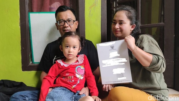Covida Keisya Karantina anak perempuan di Ciamis dengan nama unik bernuansa pandemi Covid-19.