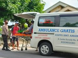 Aipda Jirin Gagas Komunitas Tanggap Banjir-Ambulans Gratis di Bojonegoro