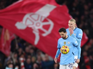 Data dan Fakta Arsenal Vs Man City: Haaland Cs Dipaksa Stay Humble Eh