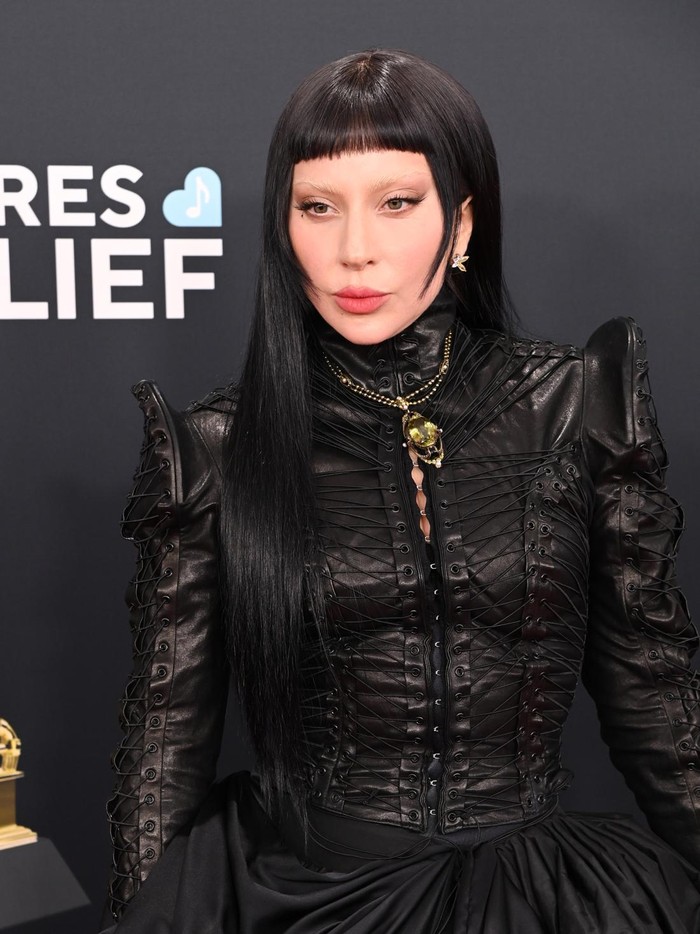 LOS ANGELES, CALIFORNIA - FEBRUARY 02: (FOR EDITORIAL USE ONLY) Lady Gaga attends the 67th GRAMMY Awards on February 02, 2025 in Los Angeles, California. (Photo by Jon Kopaloff/WireImage)