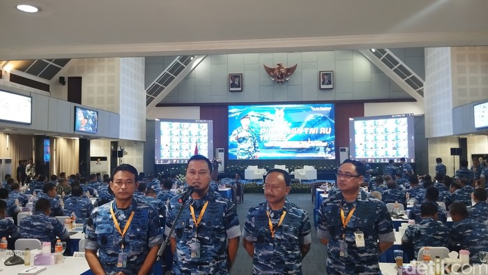 Kepala Staf Angkatan Udara (KSAU) Marsekal Tonny Harjono. (Maulana Ilhami Fawdi/detikcom)