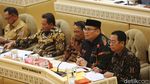 Ketua KPU, Bawaslu, DKPP dan Mendagri Rapat Bareng Komisi II DPR