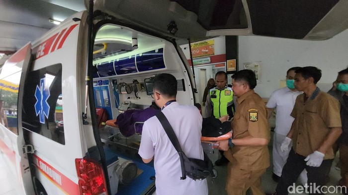 Korban kecelakaan di Sukabumi