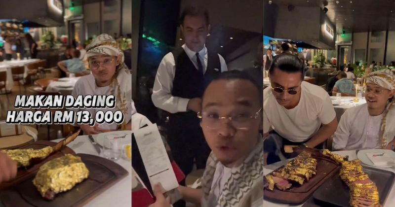 Makan di Resto Salt Bae, 5 Pengunjung Ini Habis Ratusan Juta Rupiah