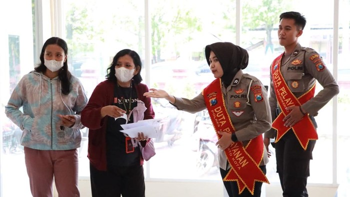 Mal Pelayanan Publik (MPP) Tantya Sudhirajati Polres Mojokerto Kota meraih prediket Unit Pelayanan Publik (UPP) terbaik