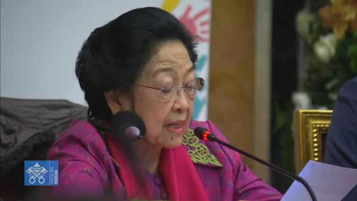 Megawati Soekarnoputri di Vatikan