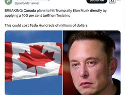 Trump Kenakan Tarif ke Kanada, Netizen Tak Habis Pikir