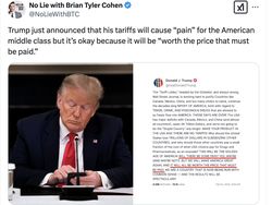 Trump Kenakan Tarif ke Kanada, Netizen Tak Habis Pikir