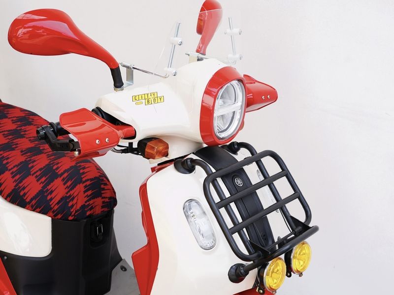 Modifikasi Yamaha Fazzio dengan konsep retro modern