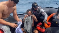 Pada pukul 10.30 WIB, KN. Tanjung Datu-301 tiba di lokasi dan segera melakukan operasi Search and Rescue (SAR). Tim Bakamla RI berhasil mengevakuasi enam korban yang terdiri dari Ali Usman (Kapten, 34 tahun), Ismail (Jurumudi, 54 tahun), Wahyudin (Kelasi, 19 tahun), Ridho (Kelasi, 26 tahun), Alexandro (KKM, 28 tahun), dan Boni Alvano (CO, 55 tahun). 