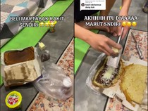 Ngakak! Pesan Martabak Cokelat Keju tapi Toppingnya Disajikan Terpisah