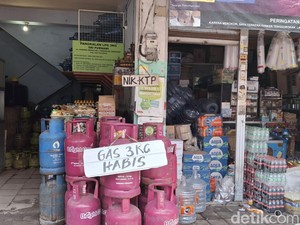 5 Jam Antre, 150 Tabung Gas Melon Ludes dalam 15 Menit