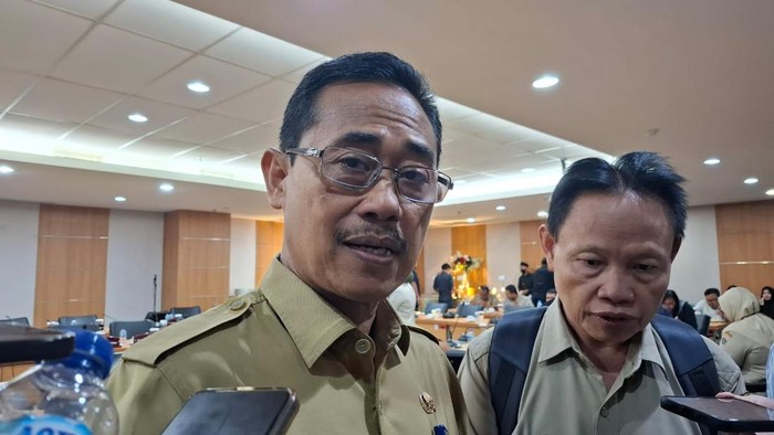 Plt Kepala Dinas Pendidikan DKI Jakarta Sarjoko (Belia/detikcom)