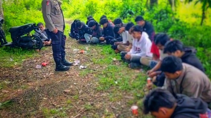 Potongan video viral perekrutan geng motor di Sukabumi