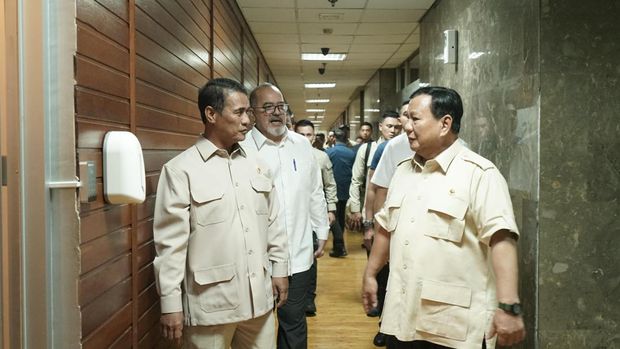 Presiden Prabowo sidak ke Kementerian Pertanian. (Dok. Kementan)