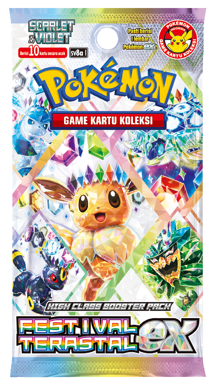 Seri kartu Pokémon bernama Festival Terastal ex
