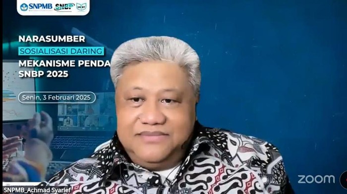 Wakil Koordinator Portofolio SNPMB 2025: Achmad Syarief PhD