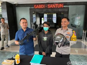 Polisi Ciduk 2 Pemuda di Malang yang Viral Todongkan Senapan di Jalanan