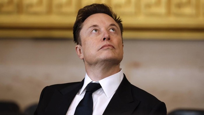 (FILES) Telsa, SpaceX and X CEO Elon Musk looks on ahead of the inauguration ceremony where Donald Trump will sworn in as the 47th US President in the US Capitol Rotunda in Washington, DC, on January 20, 2025. Musk attacked the US Agency for International Development (USAID) on February 2, 2025, calling it a 