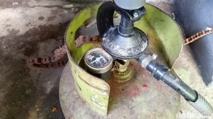 Elpiji 3 kg langka di Gorontalo.