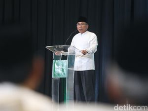 Sarasehan Ulama, Ketum PBNU Tegaskan NU Mendukung Penuh Pemerintah