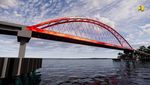 Jembatan Penghubung RI-Malaysia Rp 479 M Rampung