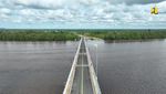 Jembatan Penghubung RI-Malaysia Rp 479 M Rampung