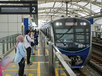 Puluhan Ribu Orang Naik MRT Jakarta di Periode Lebaran
