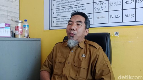 Koordinator P2P Dinas Kesehatan Lombok Timur Munawir Haris, Senin (03/02/2025). ( Sanusi Ardi W/DetikBali)