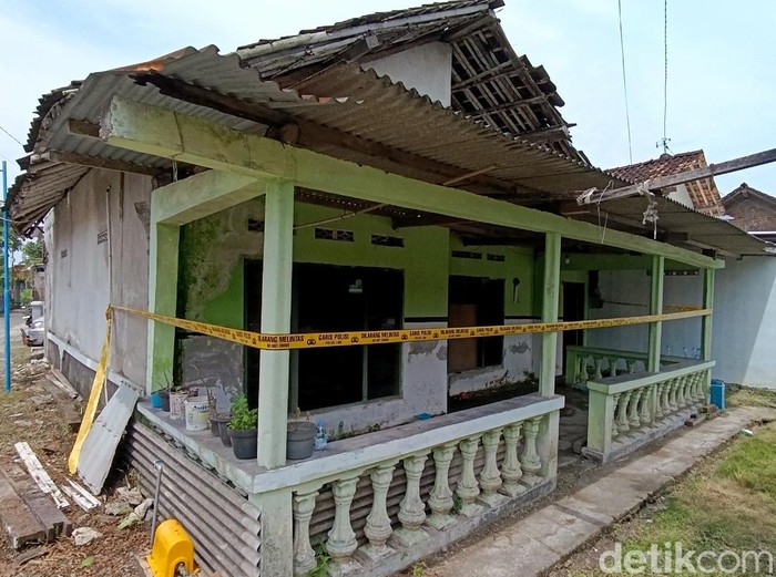 Lokasi rumah pelaku Agus Prasetyo, pelaku pembunuhan istrinya Watiyem di Dusun Jetis, Tamantirto, Kasihan, Bantul, Selasa (4/2/2025).