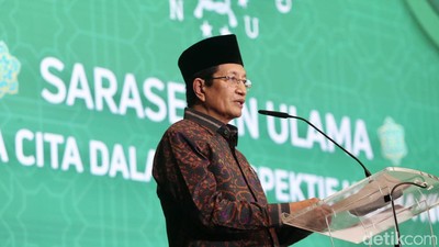 Menag, Mendikdasmen dan Mensos Hadiri Sarasehan Ulama NU