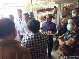 Mendag Kunjungi Peternak di Blitar, Pastikan Stok Telur Aman Jelang Ramadan