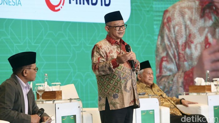 Mendikdasmen Abdul Muti dalam acara Sarasehan Ulama di The Sultan Hotel & Residence Jakarta , Selasa (4/2/2025).