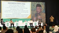 Rais Syuriah PBNU KH Mohammad Nuh DEA menyebut kunci Indonesia Emas 2045 adalah ketika kaum dhuafa sudah bangkit. Ia menilai hal tersebut menjadi esensi dari visi Indonesia tersebut. 