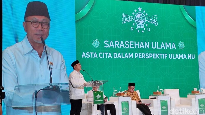 Menteri Koordinator Bidang Pangan Zulkifli Hasan