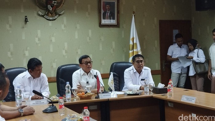 Menteri P2MI Abdul Kadir Karding (Maulana Ilhami Fawdi/detikcom)