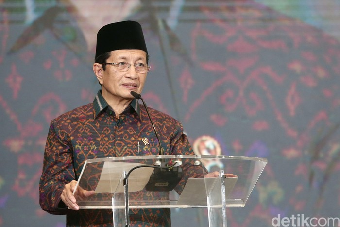 Menteri Agama (Menag) Nasaruddin Umar di acara Sarasehan Ulama, di The Sultan Hotel & Residence Jakarta, Selasa (4/2/2025).