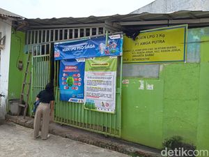 Stok Gas 3 Kg di Pangkalan Dekat Kompleks DPR Kosong